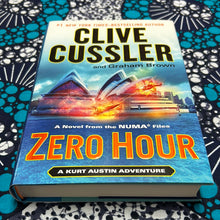 Load image into Gallery viewer, Zero Hour: A Kurt Austin Adventure by Clive Cussler and Graham Brown