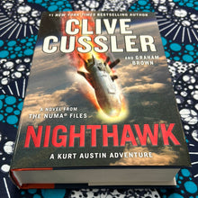 Load image into Gallery viewer, Nighthawk: A Kurt Austin Adventure (Signed) by Clive Cussler and Graham Brown
