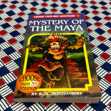 Load image into Gallery viewer, Choose Your Own Adventure: Mystery of the Maya by R.A. Montgomery
