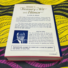 Load image into Gallery viewer, Braude’s Treasury of Wit and Humor by Jacob Braude