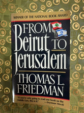 Load image into Gallery viewer, From Beirut to Jerusalem front cover