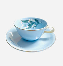 Load image into Gallery viewer, Mid Century Homer Loughlin Skytone Stardust - Teacup &amp; Saucer
