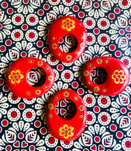 Load image into Gallery viewer, Painted Napkin Rings - Ring Set