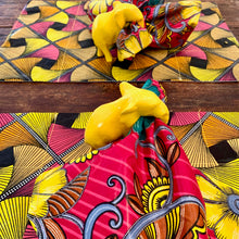 Load image into Gallery viewer, Yellow Elephant Napkin Rings - Ring Set