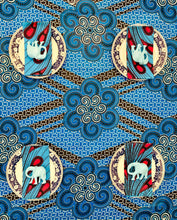 Load image into Gallery viewer, Pale Blue Elephant Napkin Rings - Ring Set