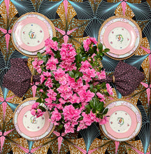 Load image into Gallery viewer, Pink Sails & Ponytails - Tablecloth