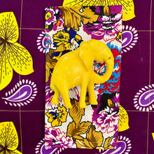 Load image into Gallery viewer, Yellow Elephant Napkin Rings - Ring Set