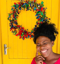 Load image into Gallery viewer, Holiday Chitenge Wreaths