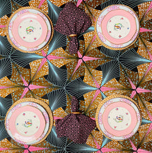 Load image into Gallery viewer, Pink Sails & Ponytails - Tablecloth