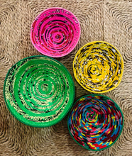 Load image into Gallery viewer, Yellow Chitenge Cheer Bowls