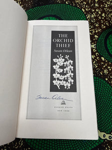 The Orchid Thief by Susan Orlean (signed)
