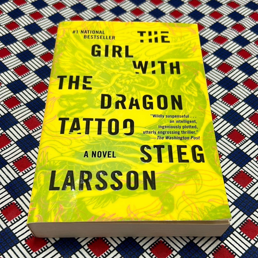 The Girl with the Dragon Tattoo by Stieg Larsson