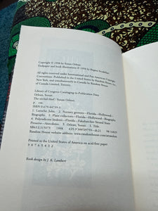 The Orchid Thief by Susan Orlean (signed)