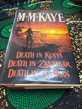 Load image into Gallery viewer, Death in Kenya, Zanzibar, Cyprus by MM Kaye
