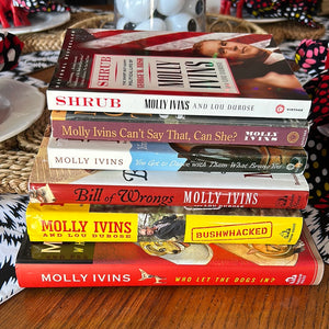 Molly Ivins Book Collection Bundle