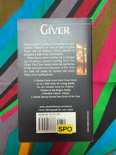Load image into Gallery viewer, The Giver back cover
