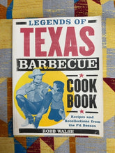 Load image into Gallery viewer, Legends of Texas Barbecue Cookbook front cover
