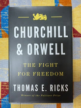 Load image into Gallery viewer, Churchill and Orwell: The Fight for Freedom front cover
