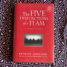 Load image into Gallery viewer, The Five Dysfunctions of a Team by Patrick Lencioni
