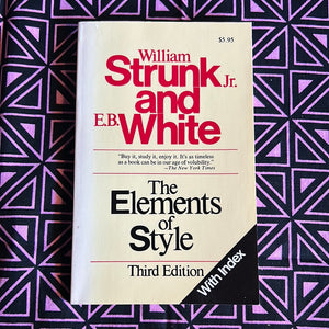 The Elements of Style by Strunk and White