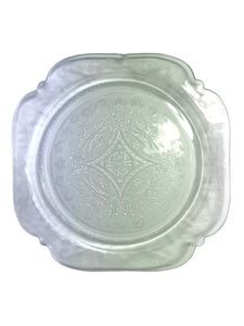 1930’s Clear Madrid Pattern Depression Glass - Dinner Plate 