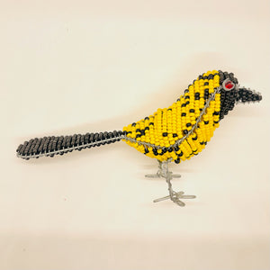 Village Weaver (Large) - Beaded Bird