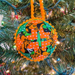 Holiday Chitenge Balls - Quilted Individual