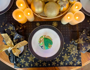 Black & Gold: Stars - Placemats