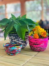 Load image into Gallery viewer, Multi-Coloured Chitenge Cheer Bowls
