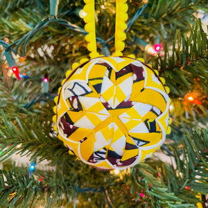 Holiday Chitenge Balls - Quilted Individual