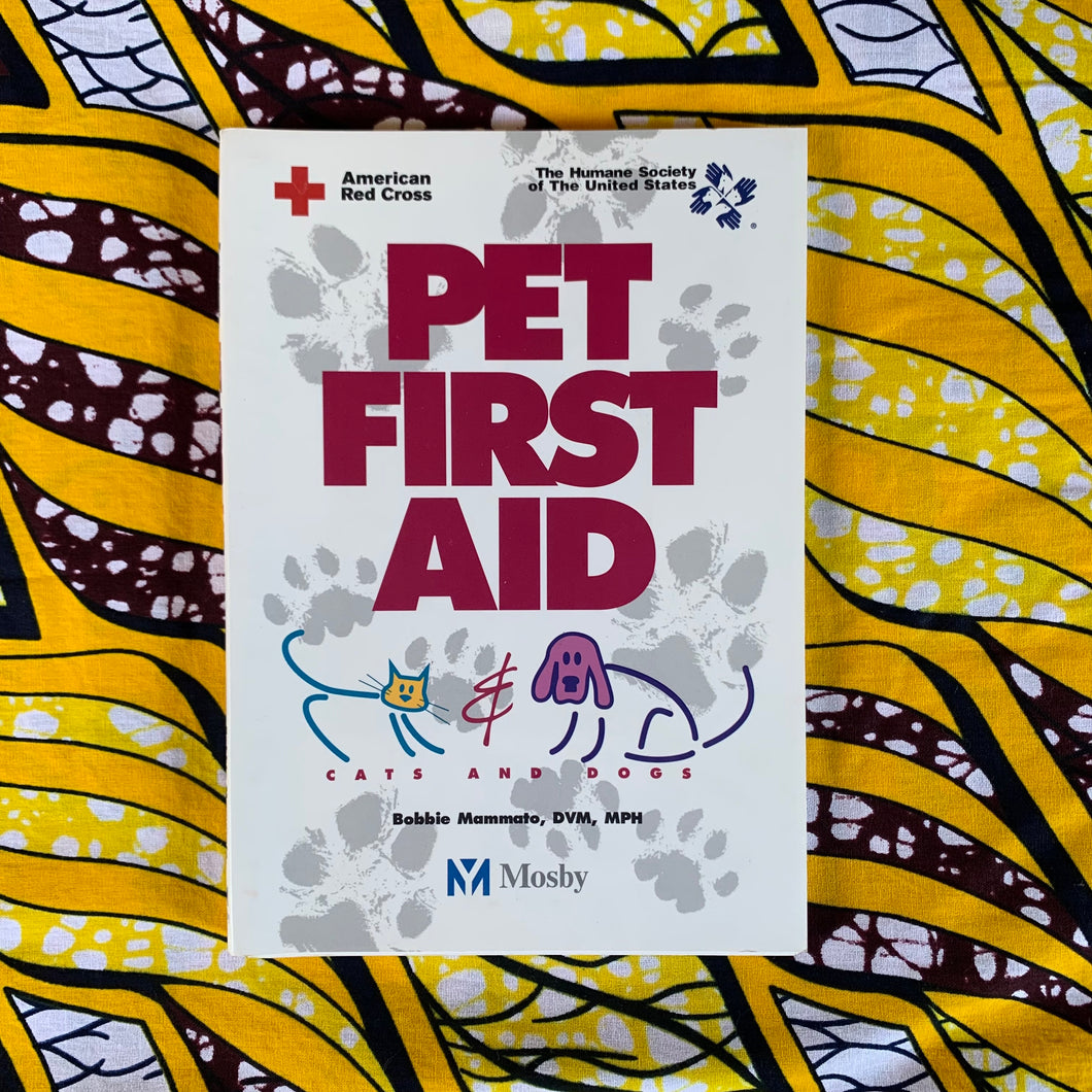 Pet First Aid by Bobbie Mammato