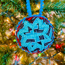 Load image into Gallery viewer, Holiday Chitenge Balls - Quilted Individual

