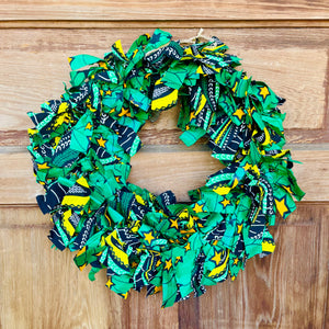 Holiday Chitenge Wreaths